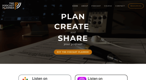 thepodcastplanner.com