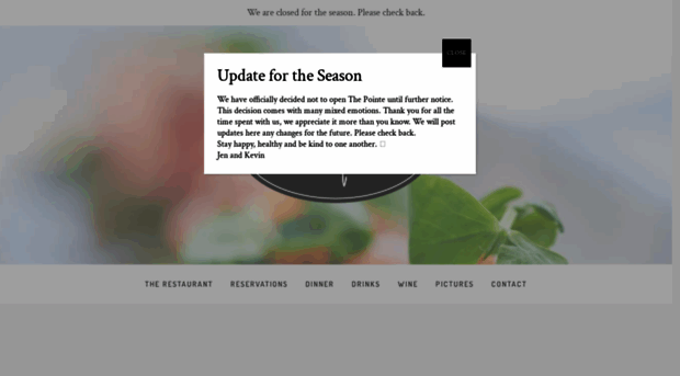thepointerestaurant.com