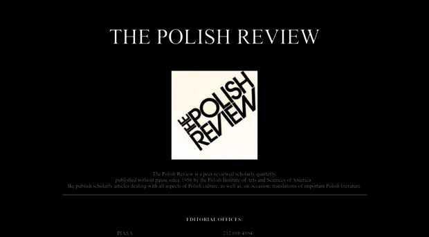 thepolishreview.org