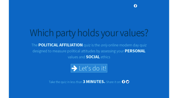 thepoliticalaffiliationquiz.org