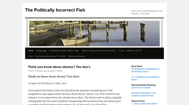 thepoliticallyincorrectfish.com