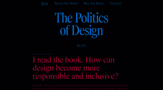 thepoliticsofdesign.com