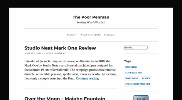 thepoorpenman.com