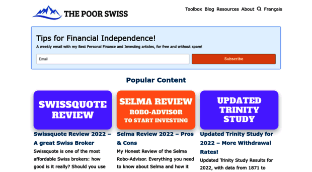 thepoorswiss.com