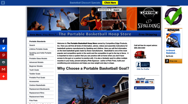 theportablebasketball.com