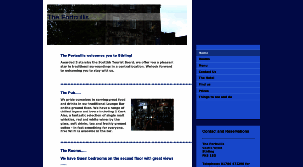 theportcullishotel.com