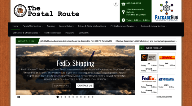 thepostalroute.com