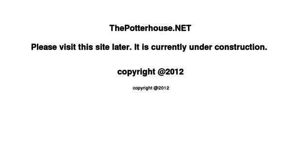 thepotterhouse.net