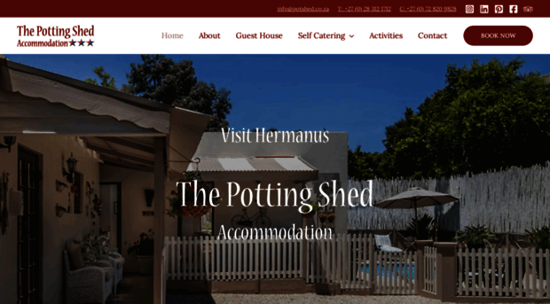 thepottingshedaccommodation.co.za