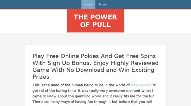 thepowerofpull.com