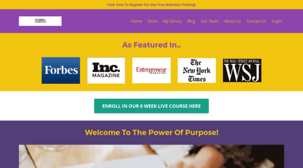 thepowerofpurpose.com