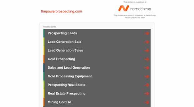 thepowerprospecting.com