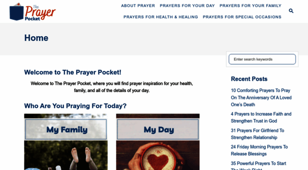theprayerpocket.com