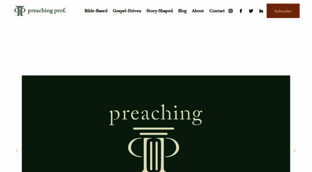 thepreachingprof.com