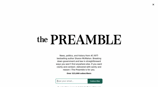 thepreamble.com