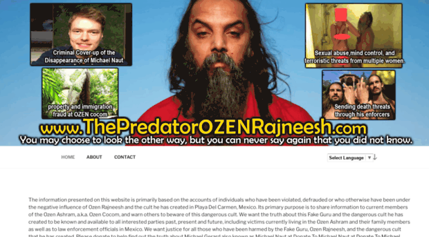 thepredatorozenrajneesh.com