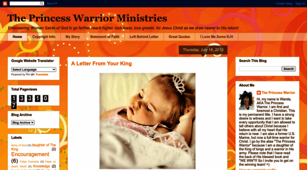 theprincesswarriorministries.blogspot.com