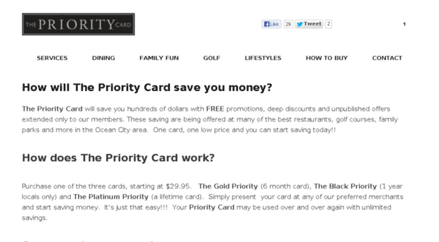 theprioritycard.com