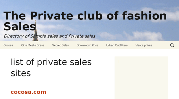 theprivatesales.co.uk