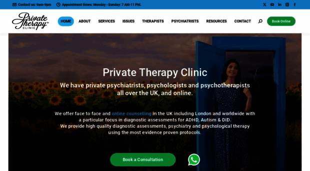 theprivatetherapyclinic.co.uk