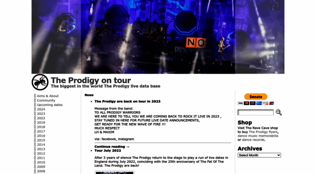 theprodigyontour.com