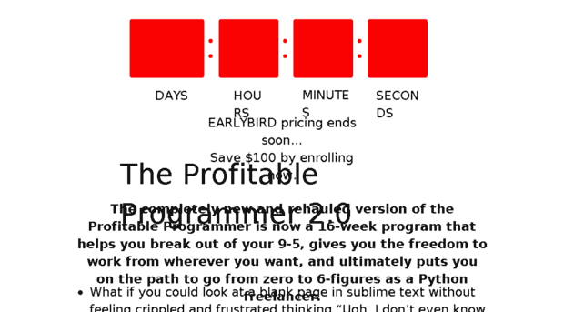 theprofitableprogrammerearlybird.pagedemo.co