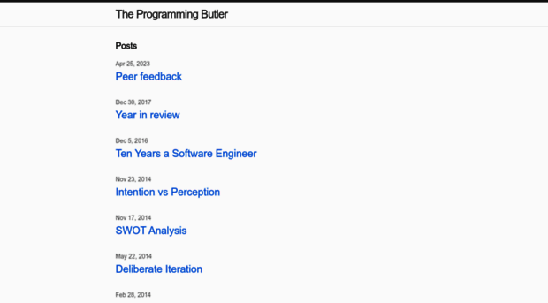 theprogrammingbutler.com