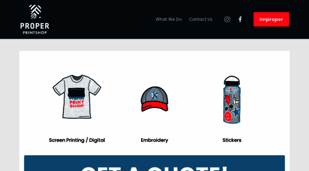 theproperprintshop.com