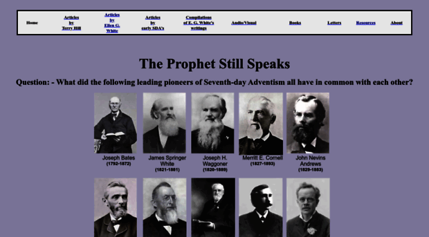 theprophetstillspeaks.co.uk