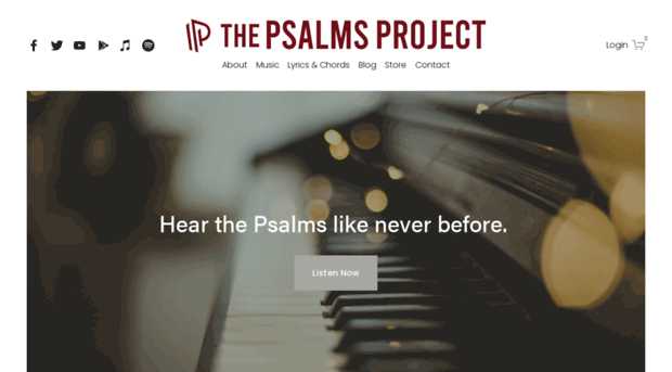 thepsalmsprojectband.com