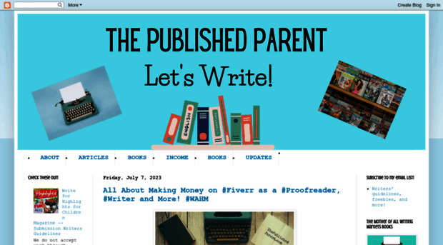 thepublishedparent.com