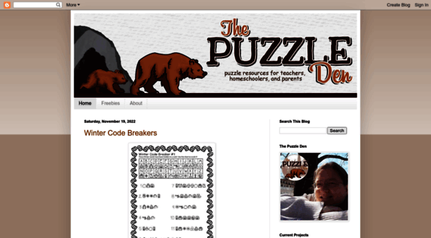 thepuzzleden.blogspot.com