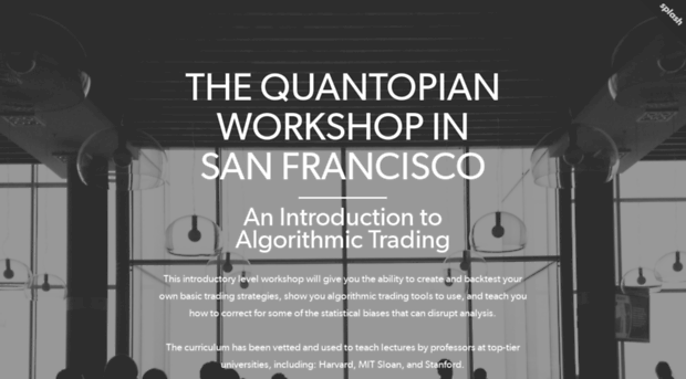 thequantopianworkshopsf.splashthat.com