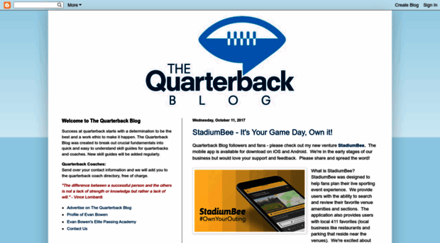 thequarterbackblog.com