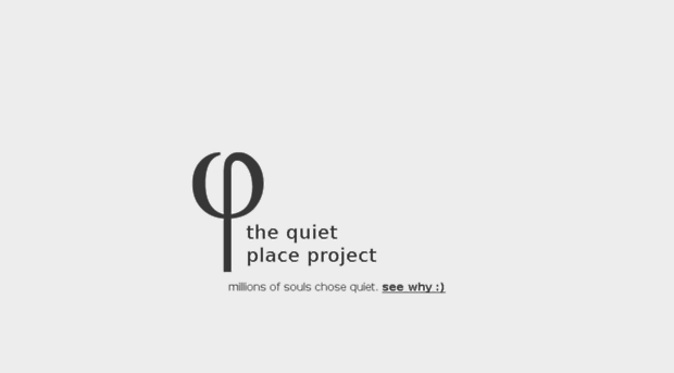 thequietplaceproject.com