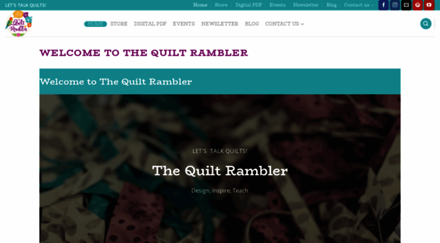 thequiltrambler.com