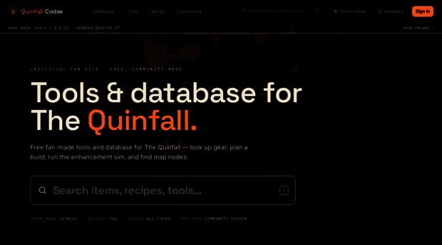 thequinfall-codex.com