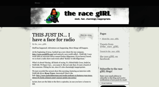 theracegirl.com
