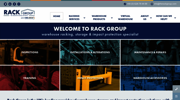 therackgroup.com