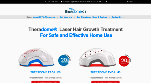 theradomeforhairloss.co.uk