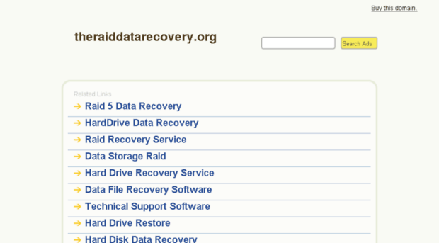 theraiddatarecovery.org