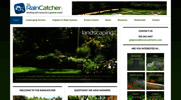 theraincatcherinc.com