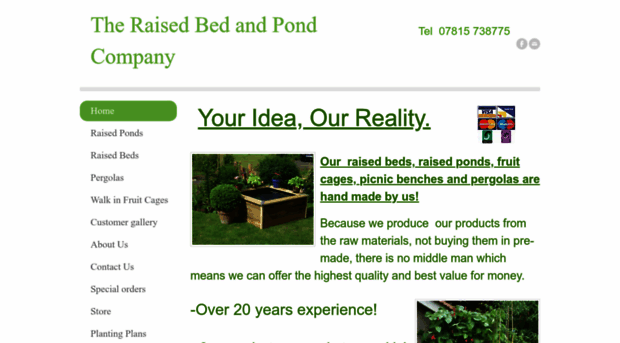 theraisedbedandpondcompany.co.uk