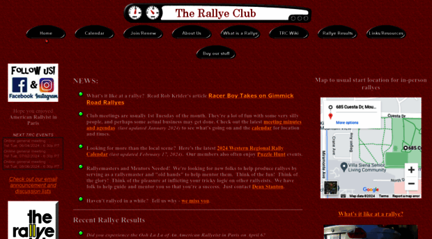 therallyeclub.org