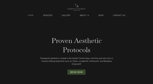 therapeutic-aesthetics.com