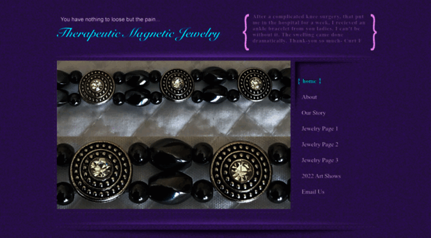 therapeuticmagneticjewelry.com