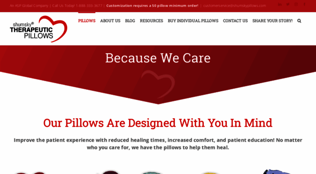 therapeuticpillows.com