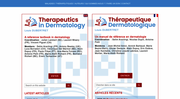 therapeutique-dermatologique.org