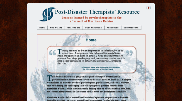 therapistspostdisaster.com