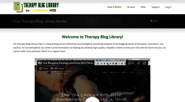 therapybloglibrary.com